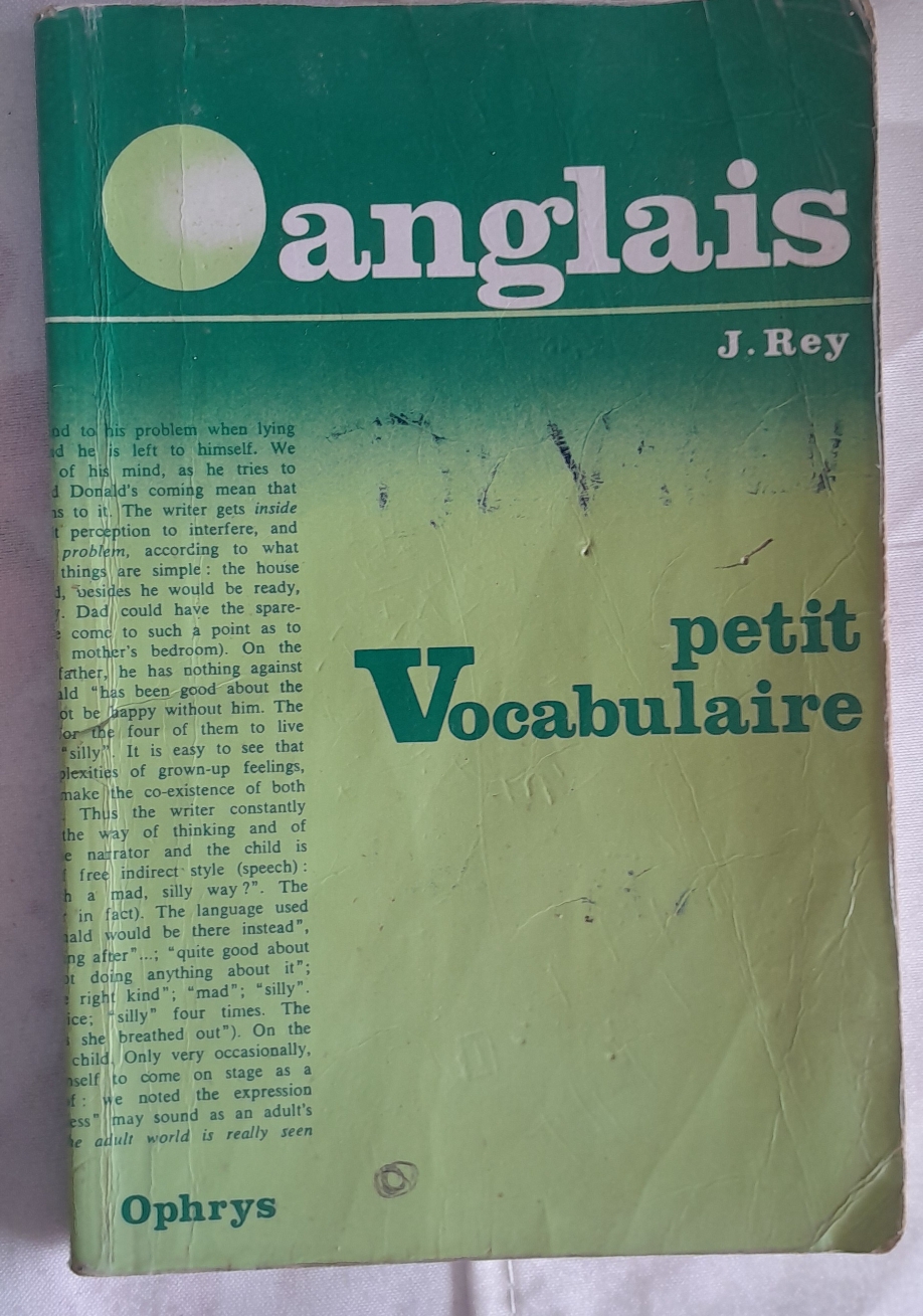 PETIT VOCABULAIRE