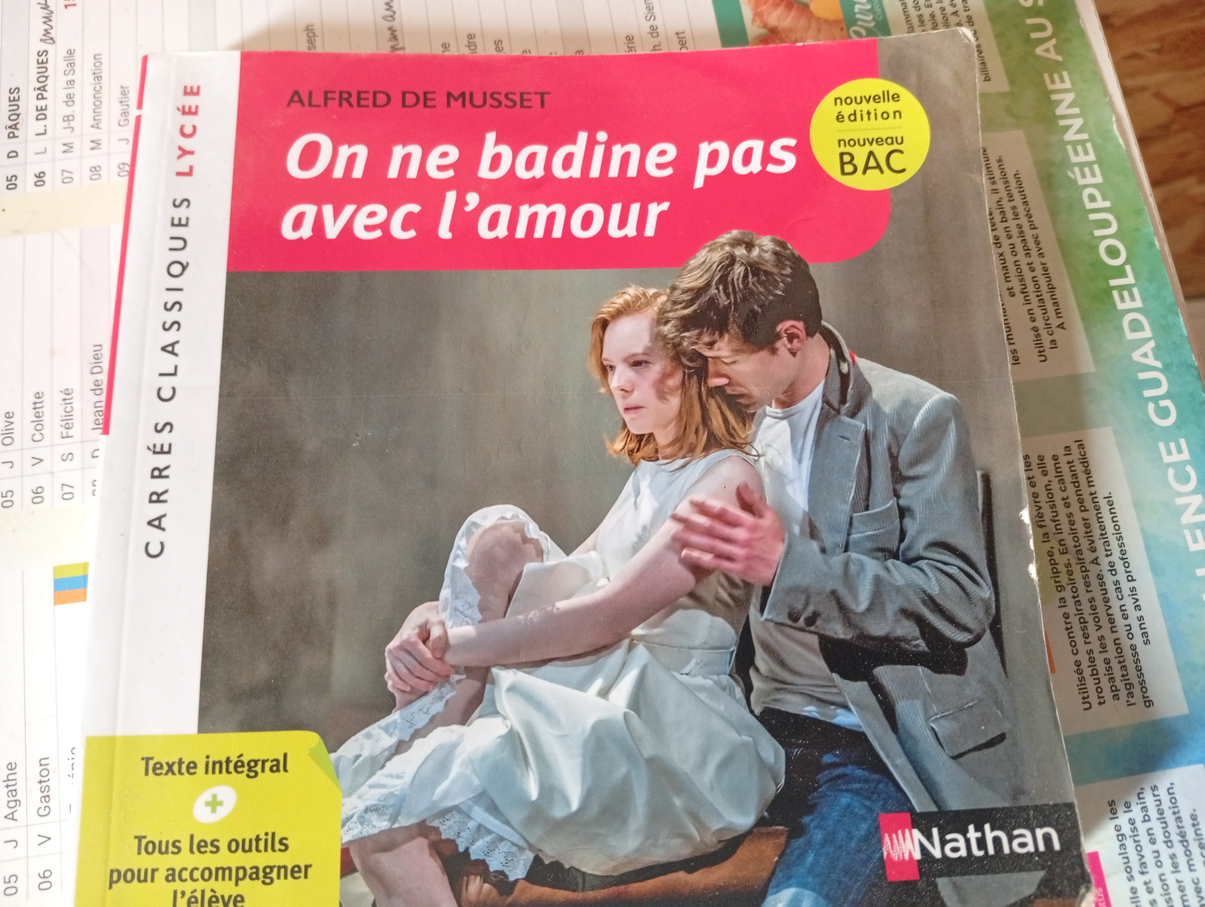 On badine pas avec l'amour